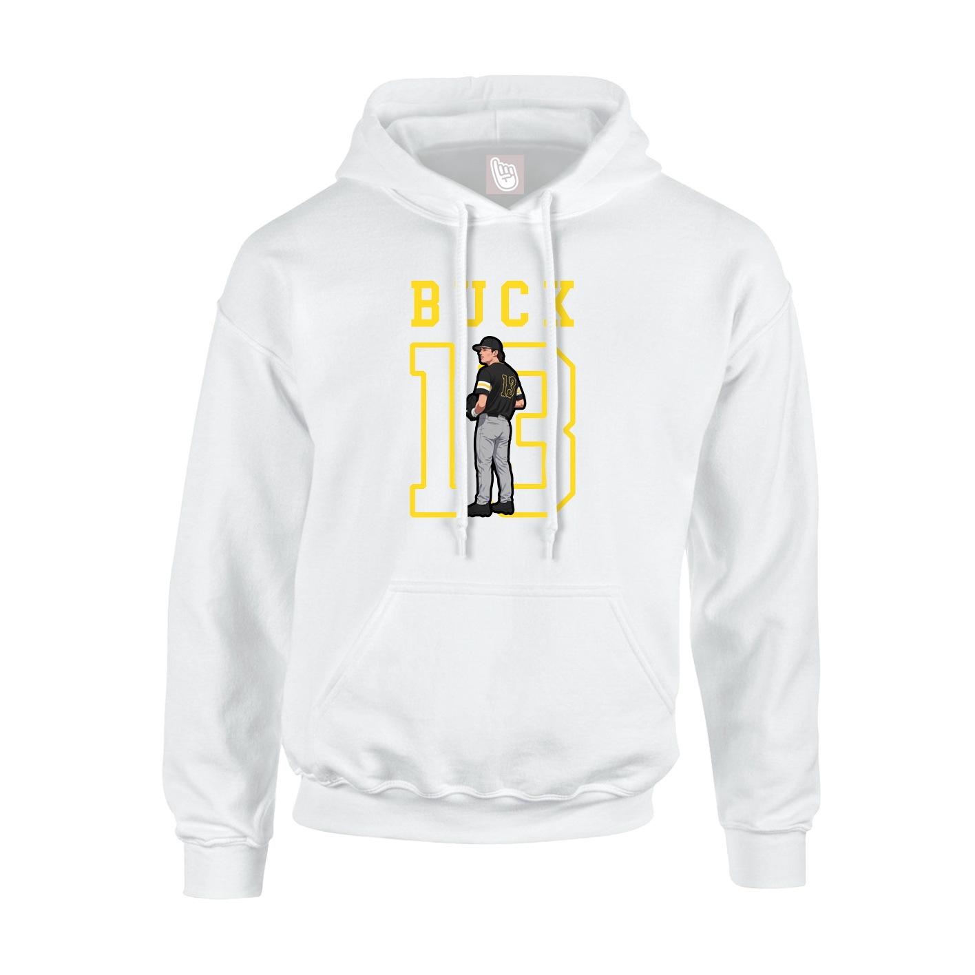 Youth Hoodie — Shirsey in White