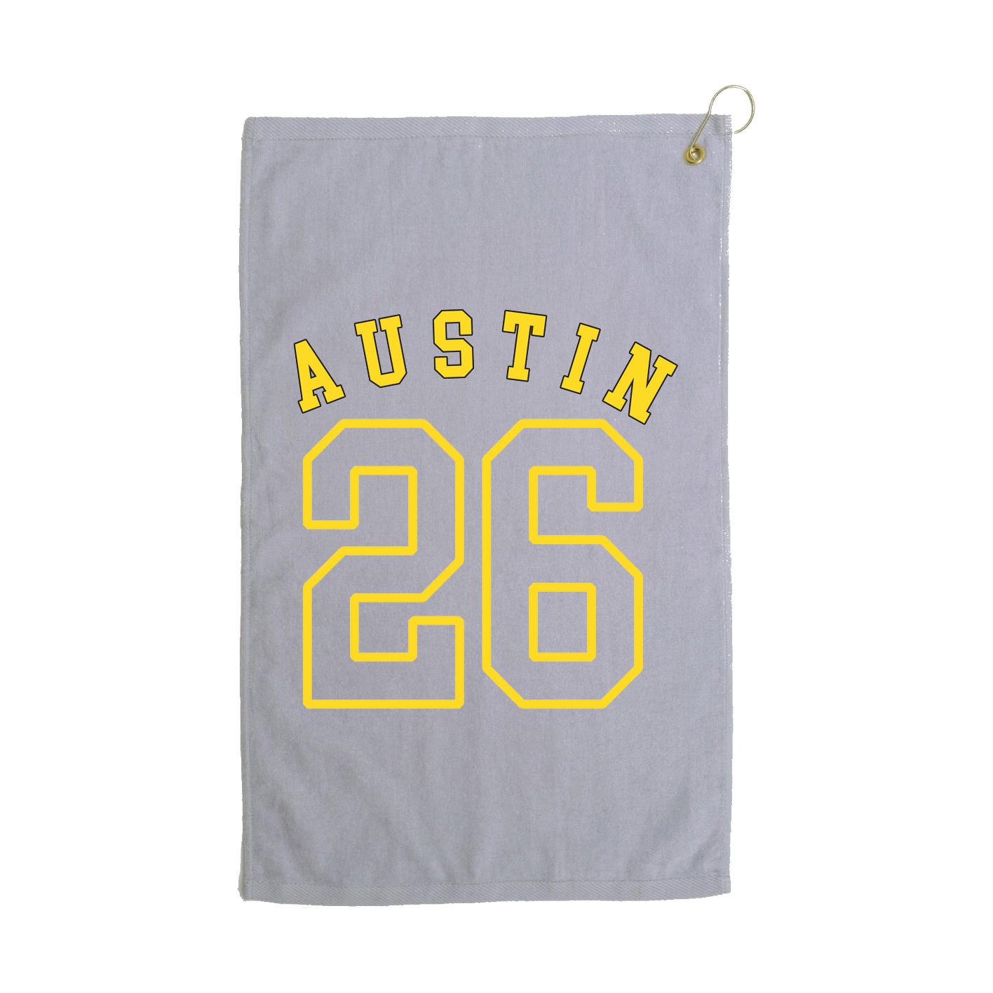Golf Towel — Shirsey Arch in Grey