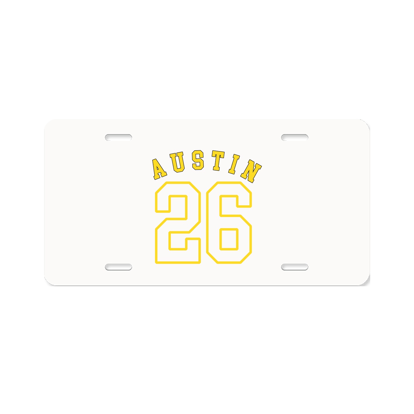 License Plate — Shirsey Arch in Classic