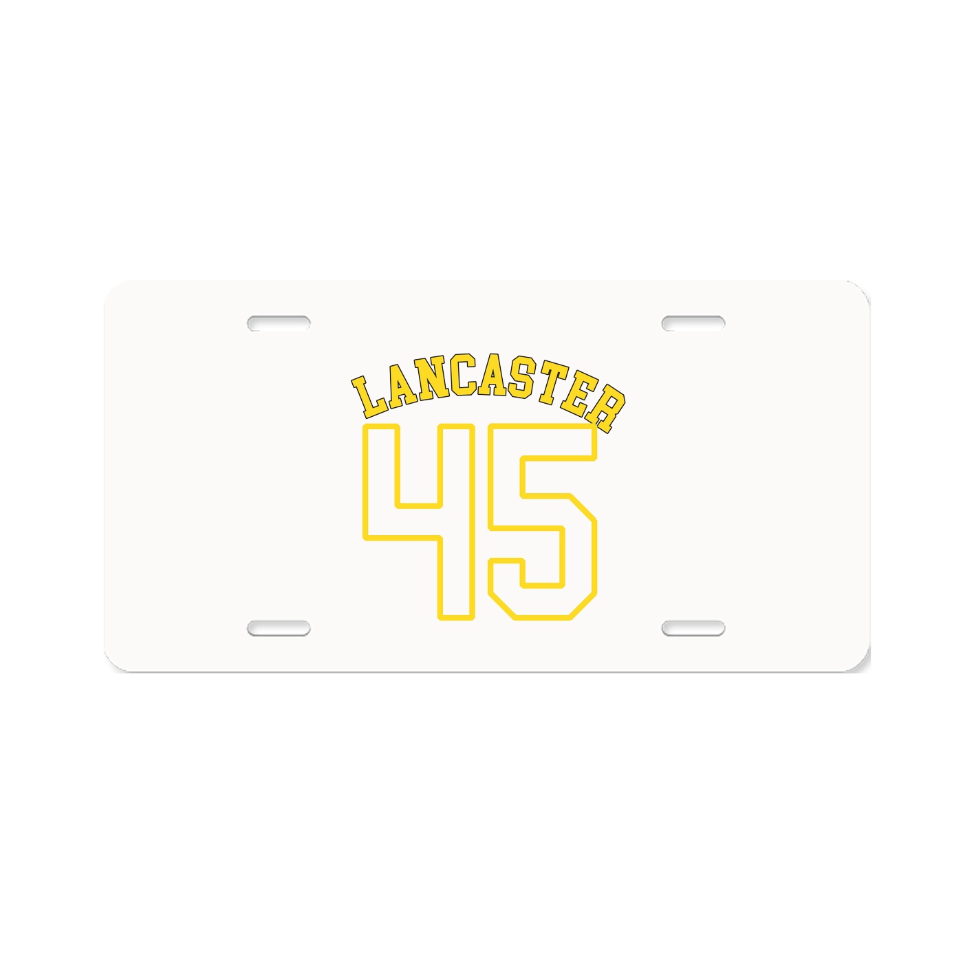 License Plate — Shirsey Arch in Classic