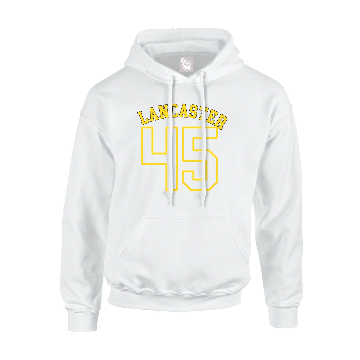 Hoodie — Shirsey Arch in White