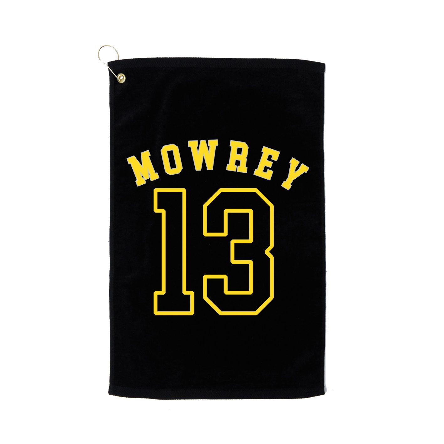 Golf Towel — Shirsey Arch in Black