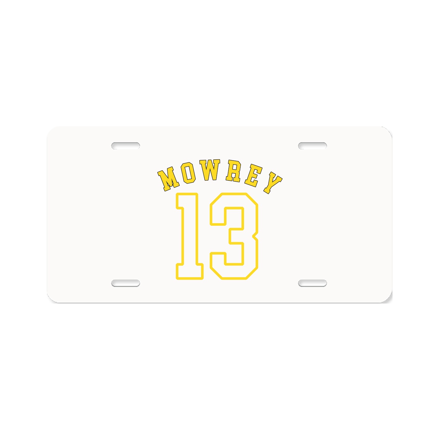 License Plate — Shirsey Arch in Classic