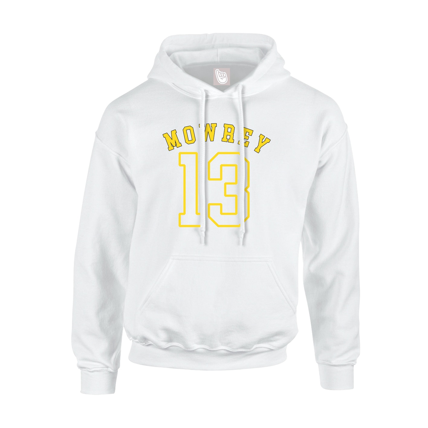 Hoodie — Shirsey Arch in White
