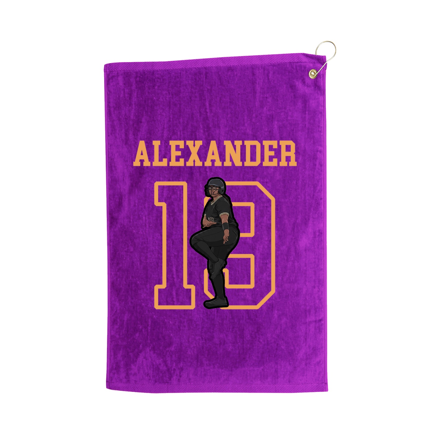 Golf Towel — Shirsey in Purple