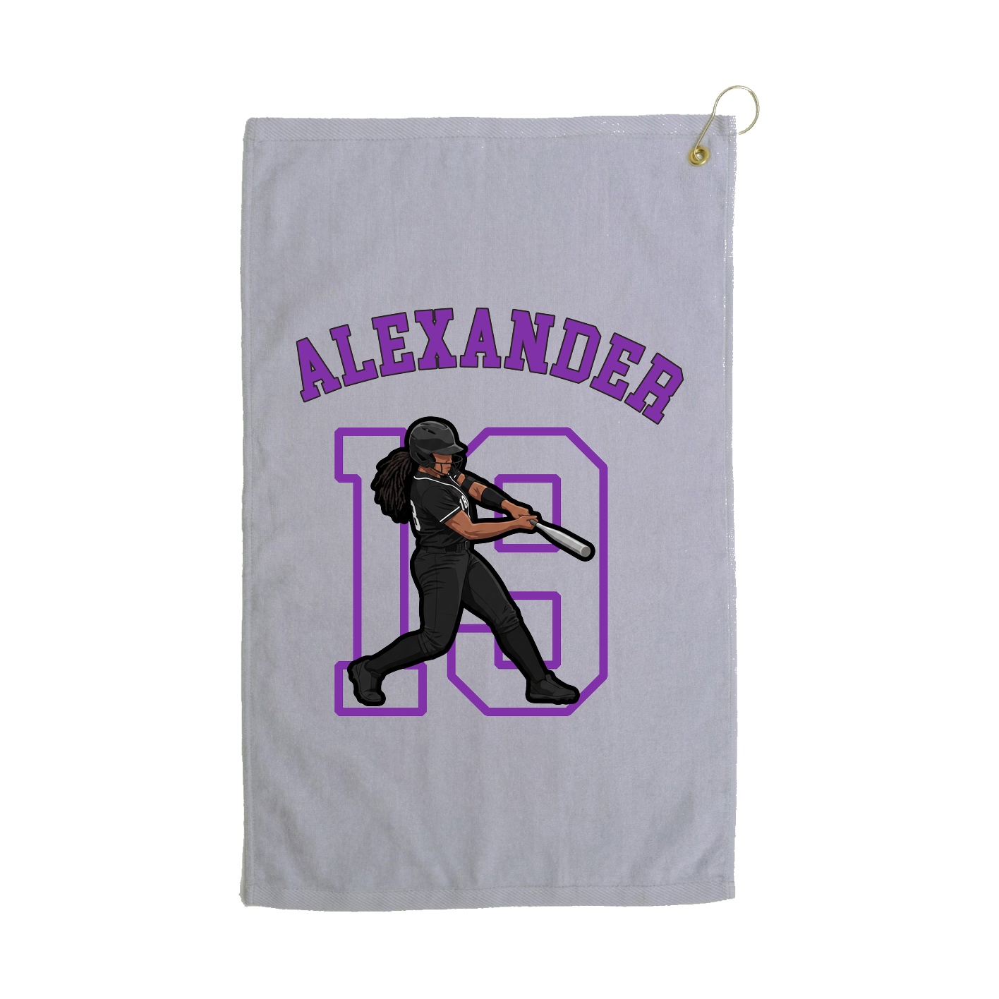 Golf Towel — Shirsey Arch in Grey