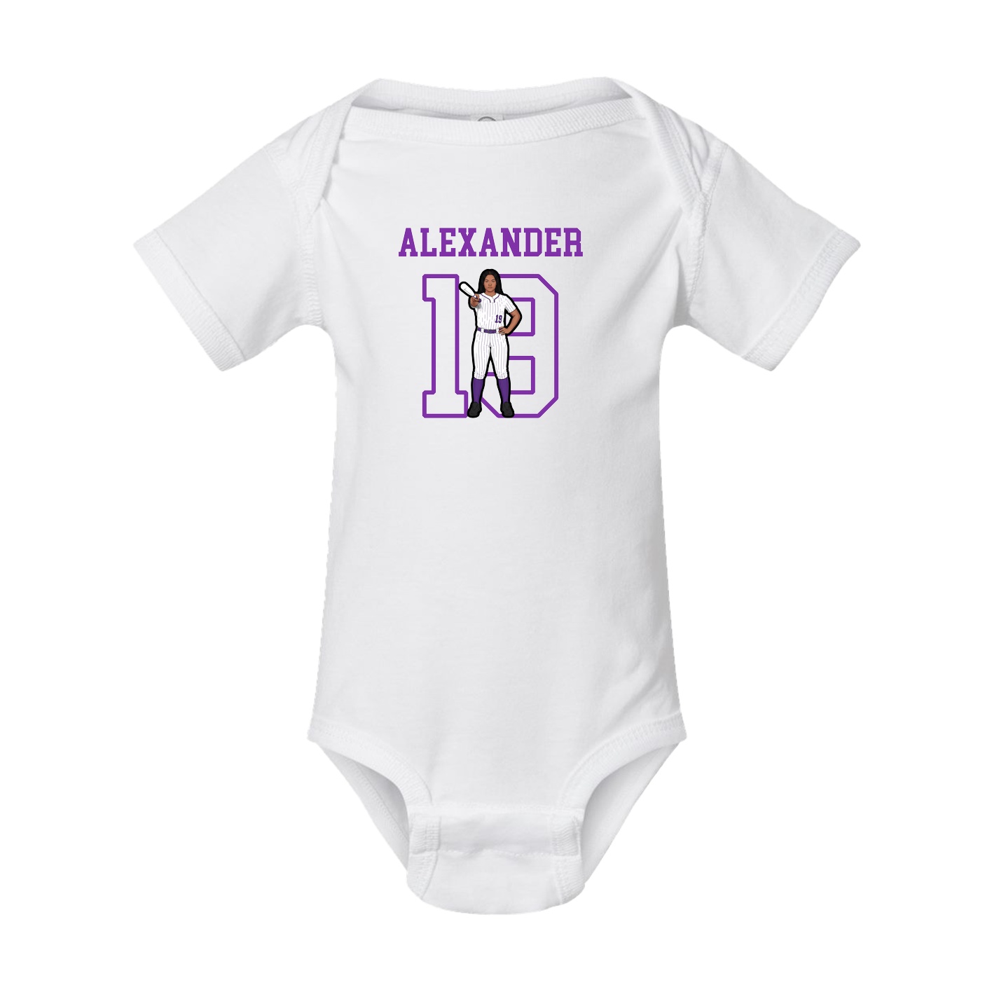 Baby Onesie — Shirsey in White