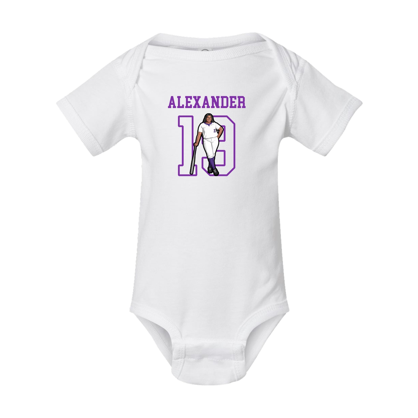 Baby Onesie — Shirsey in White