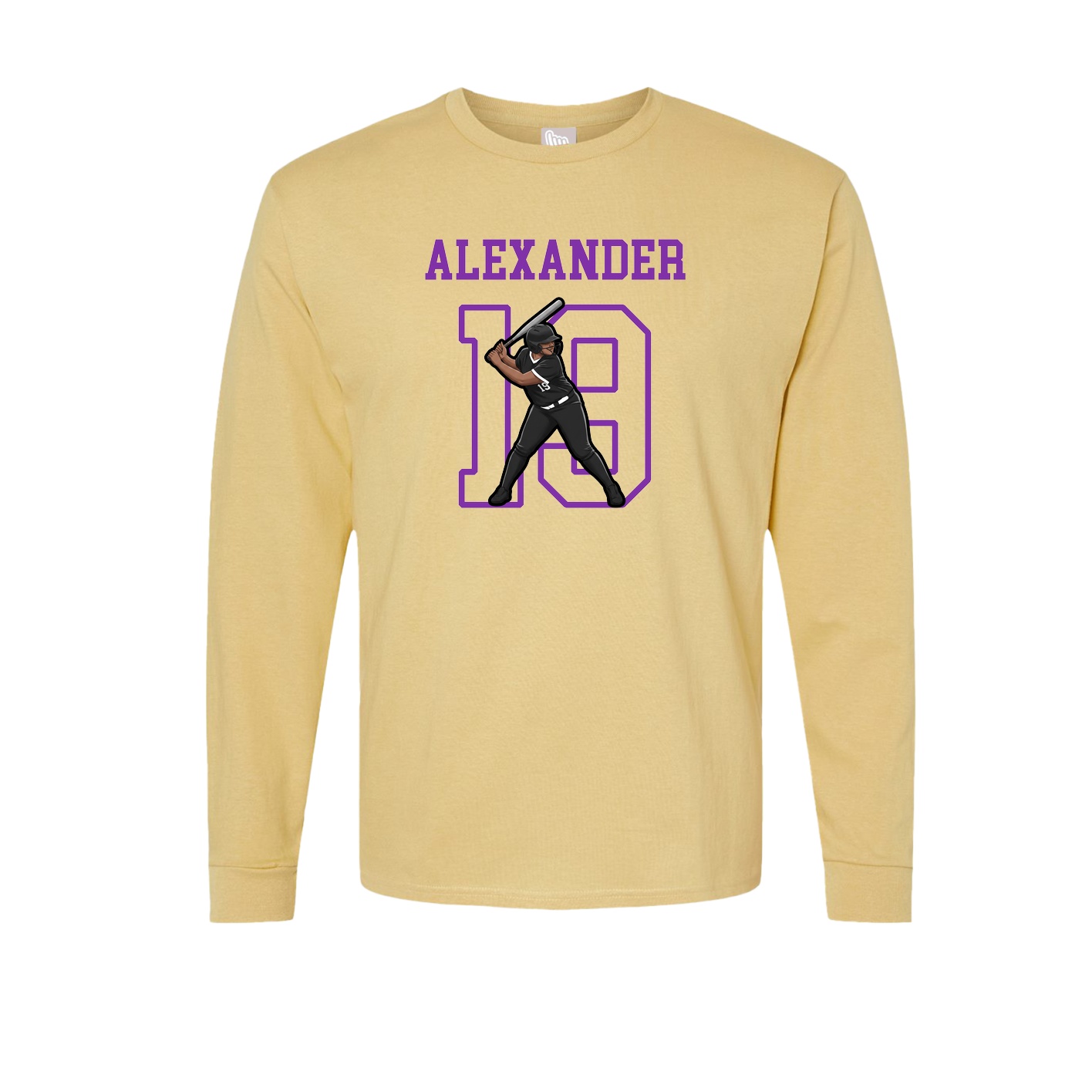 Long Sleeve Tee — Shirsey in Vegas Gold