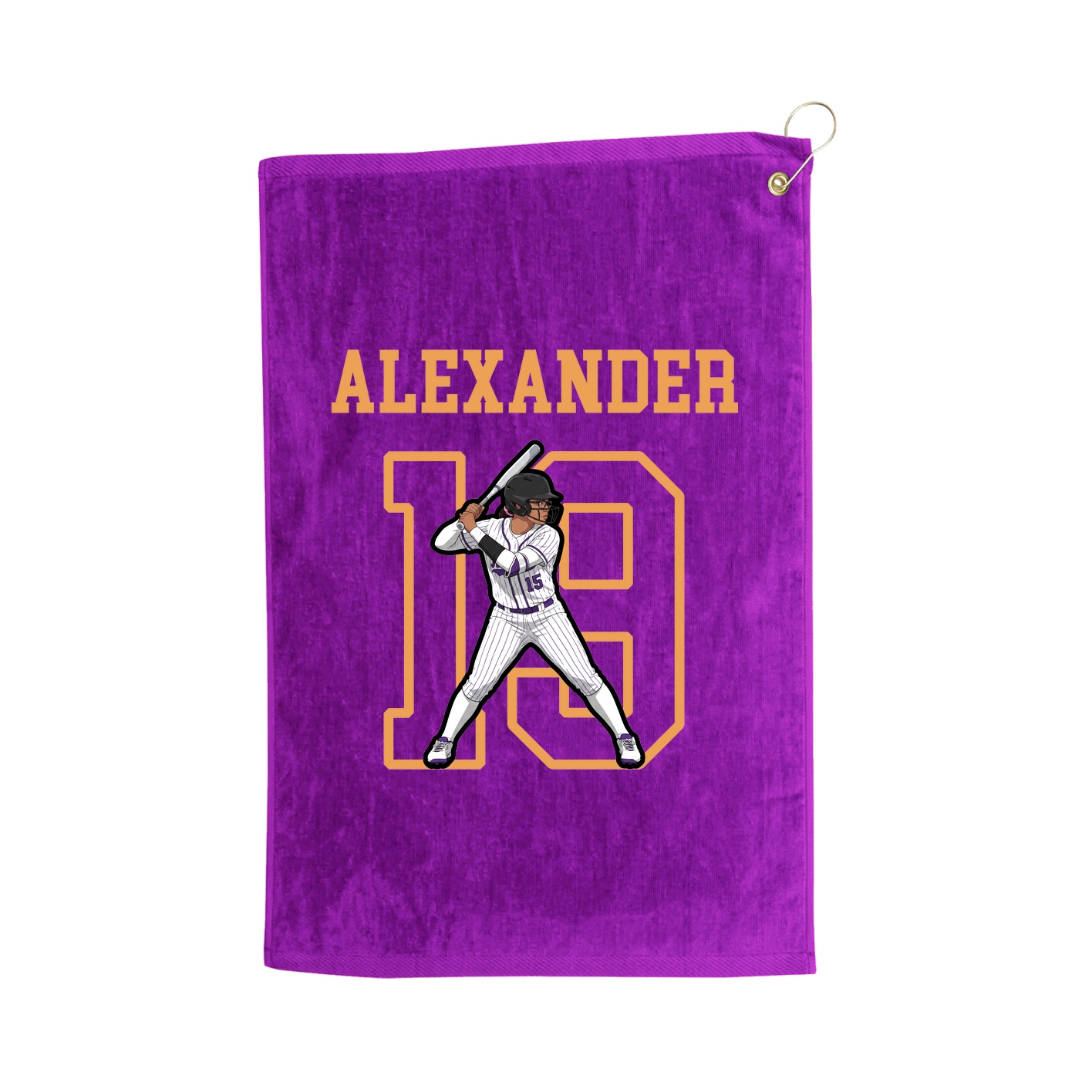Golf Towel — Shirsey in Purple