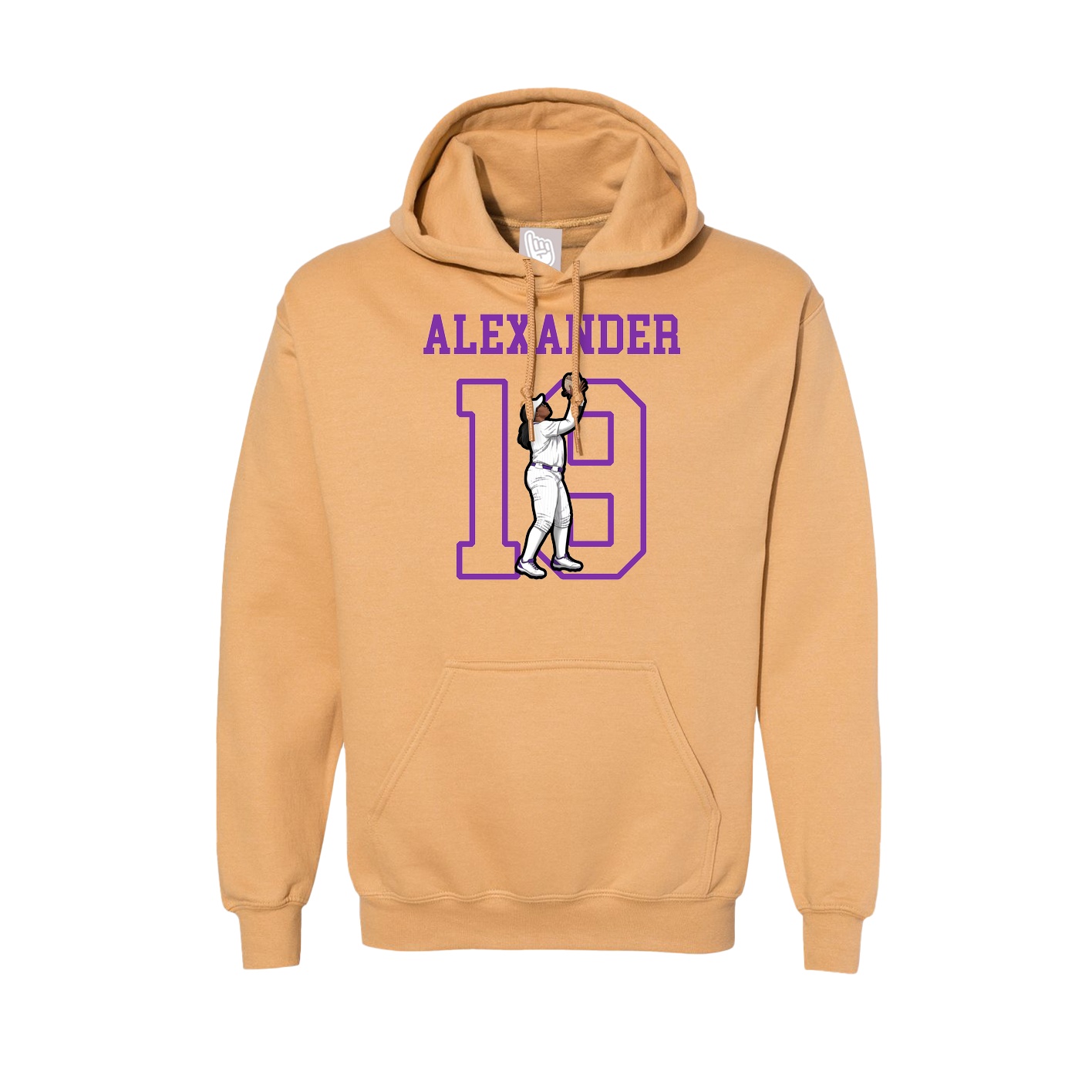 Hoodie — Shirsey in Vegas Gold