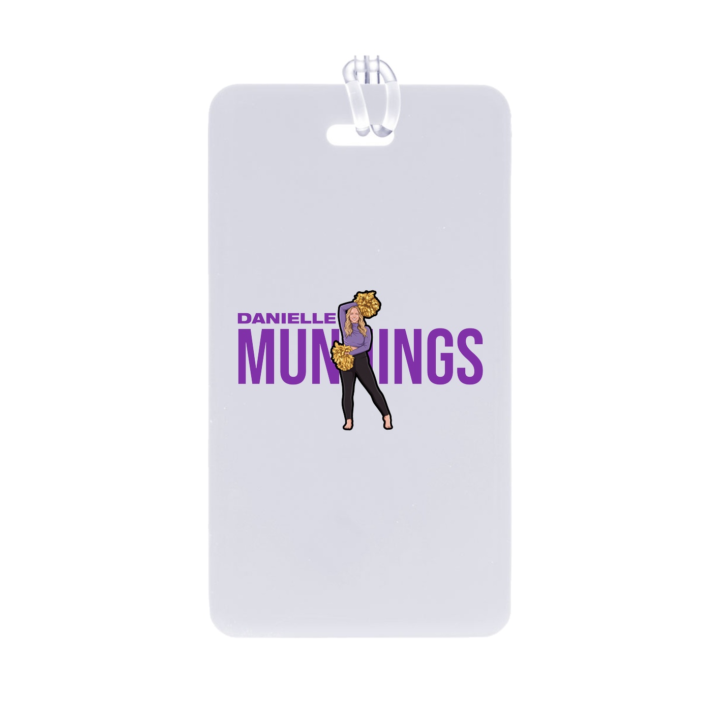Bag Tag — Player Name in Classic