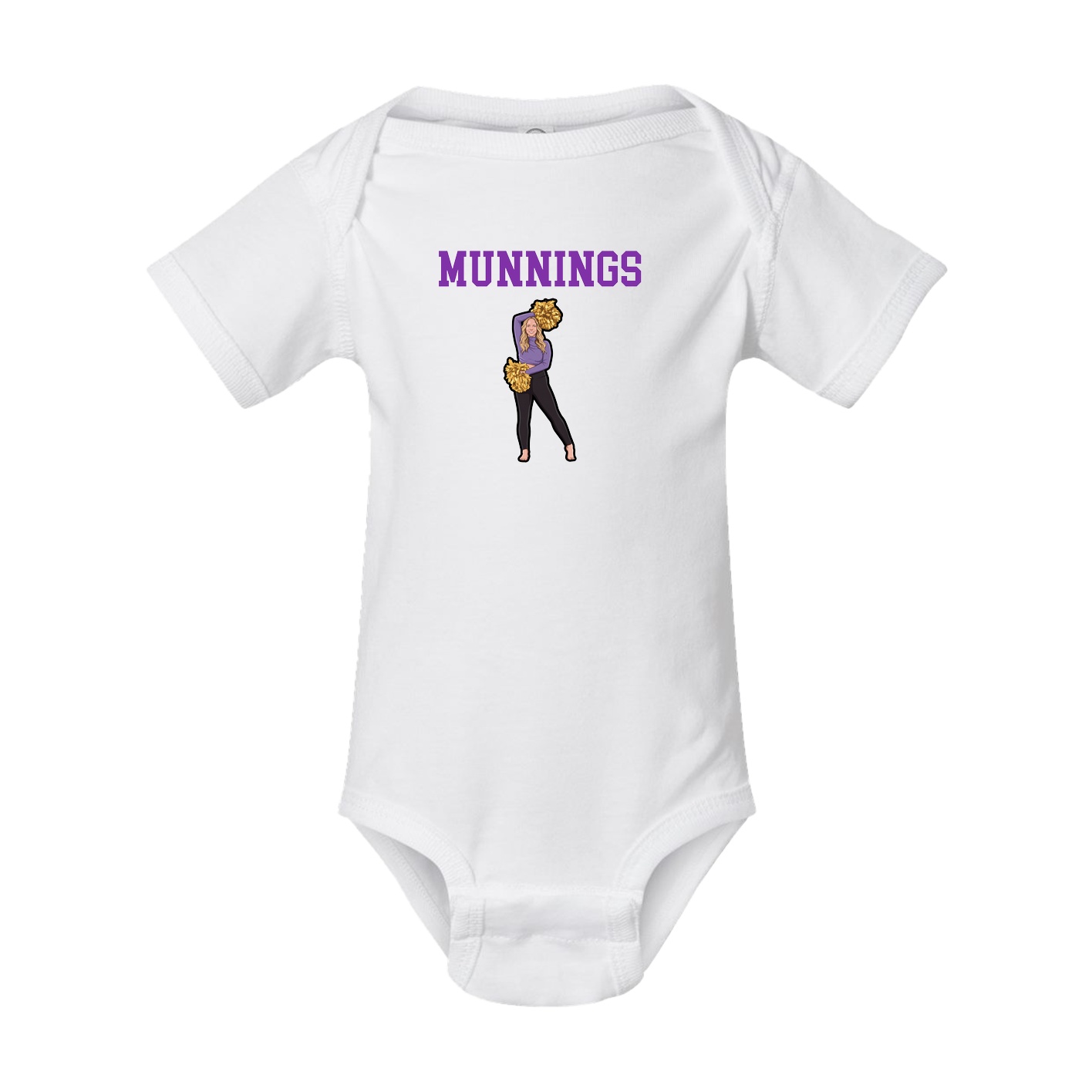 Baby Onesie — Shirsey in White