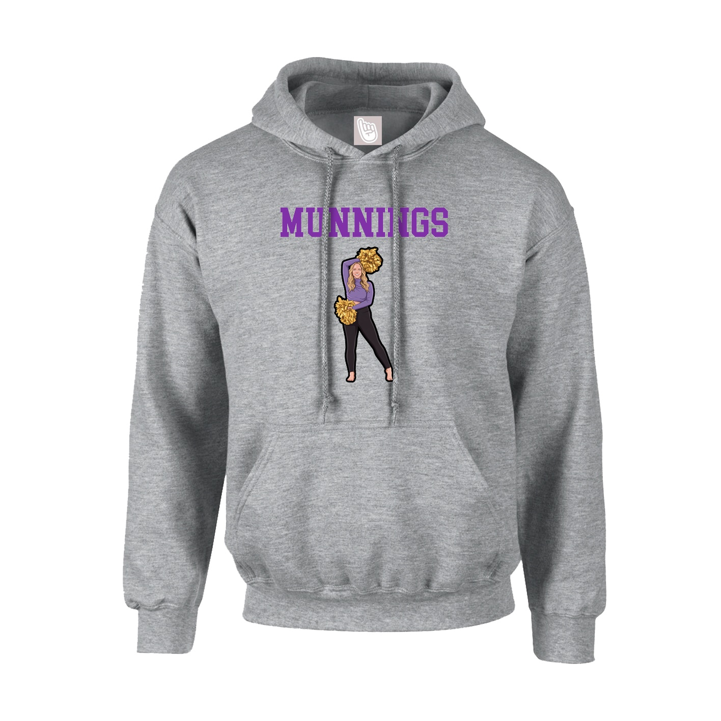 Hoodie — Shirsey in Grey