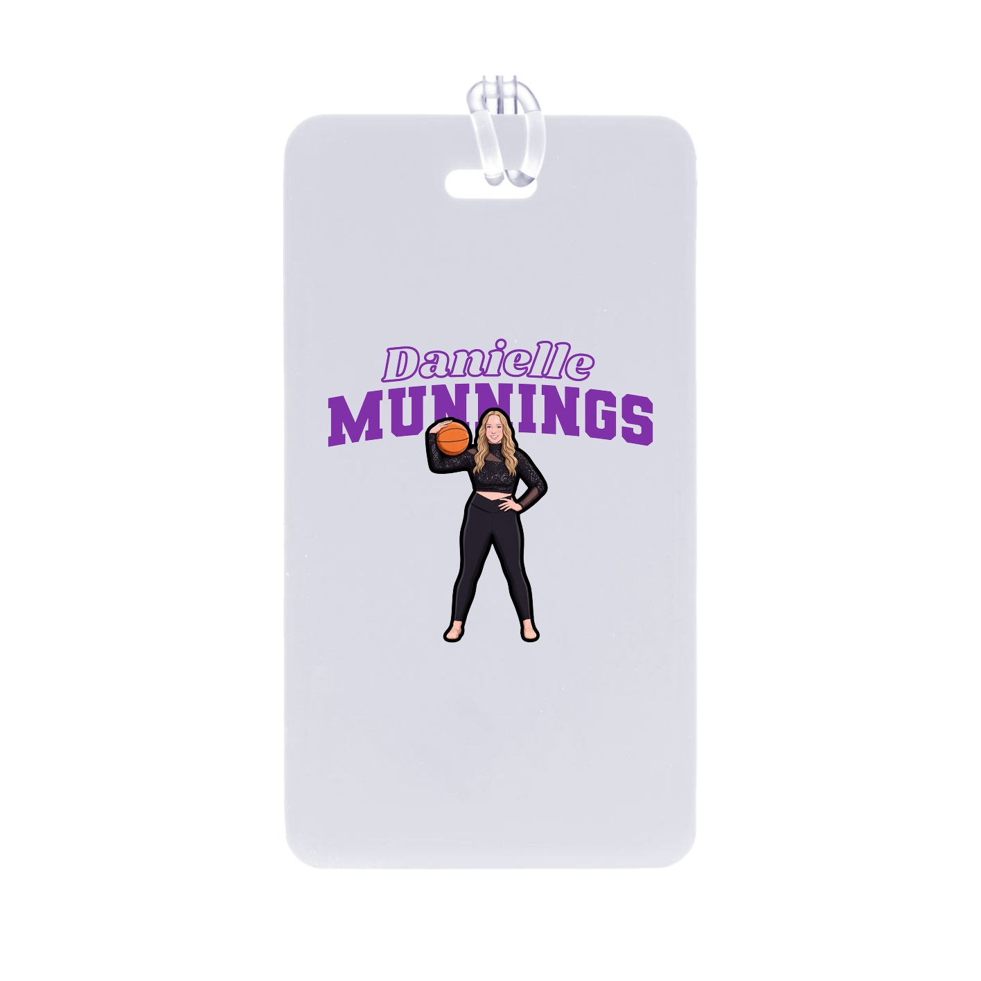 Bag Tag — Name Arch in Classic