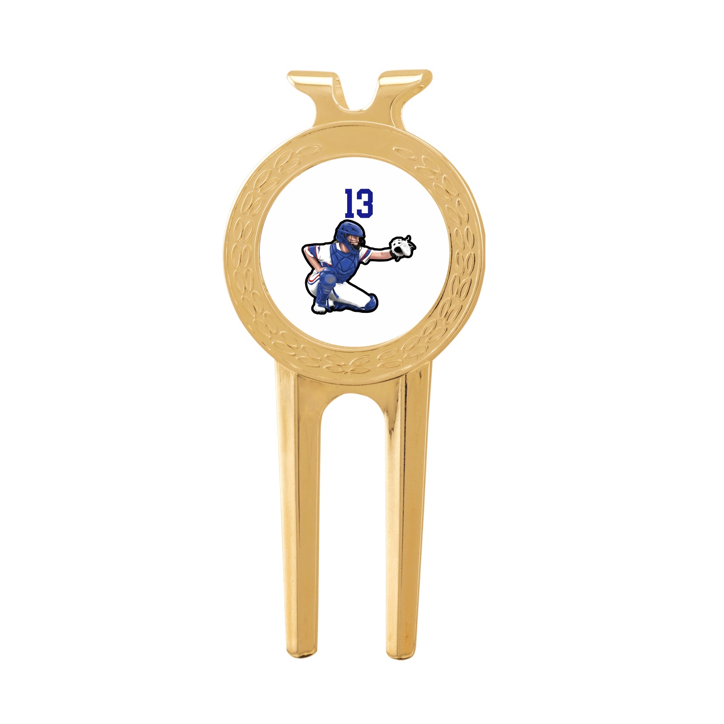 Divot Tool with Ball Marker — Number Top in Classic