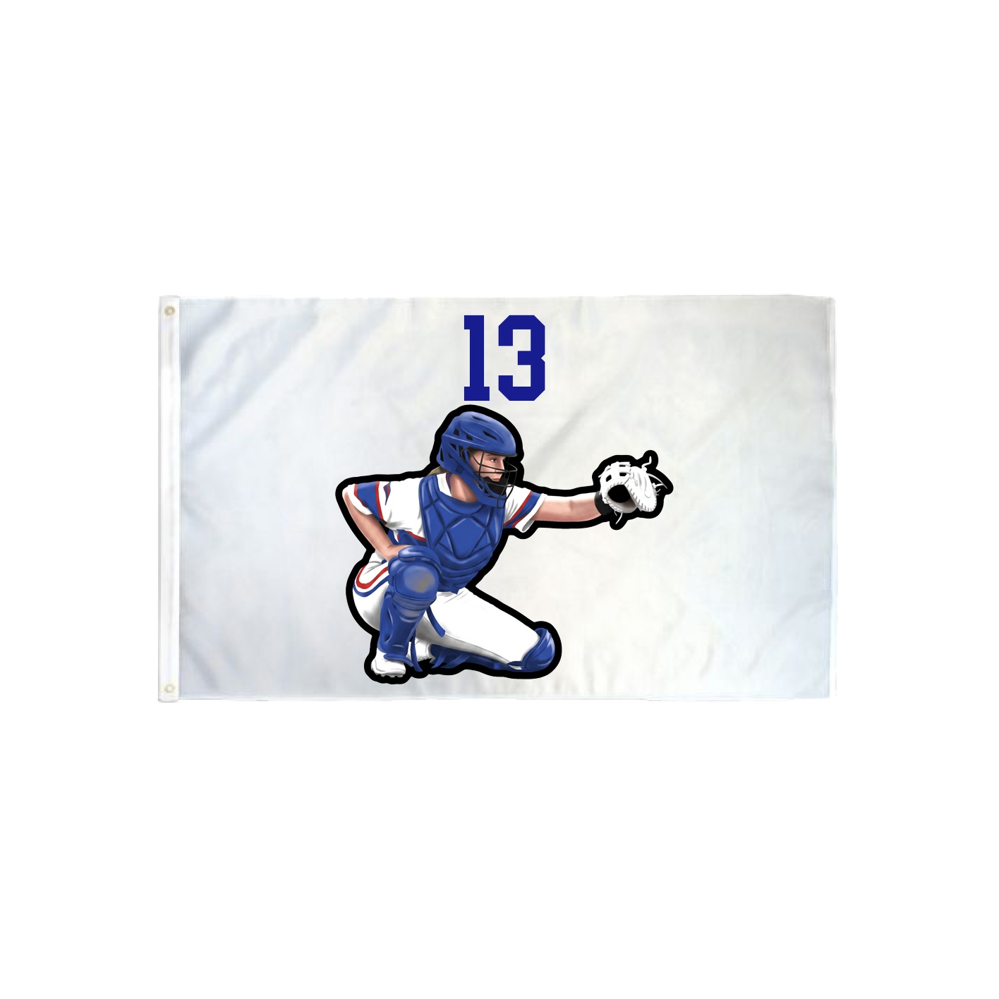 3x5 Flag — Number Top in Classic