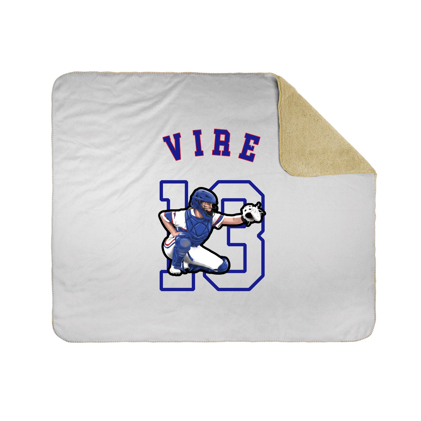 Throw Blanket — Shirsey Arch in White