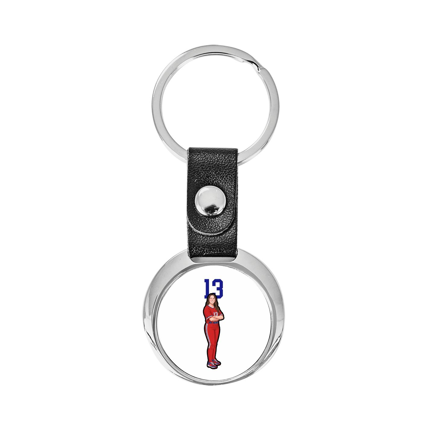 Key Chain — Number Top in Classic