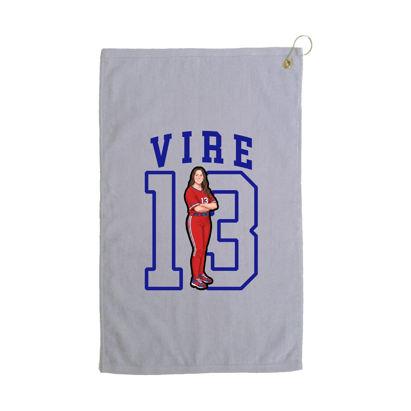Golf Towel — Shirsey in Grey