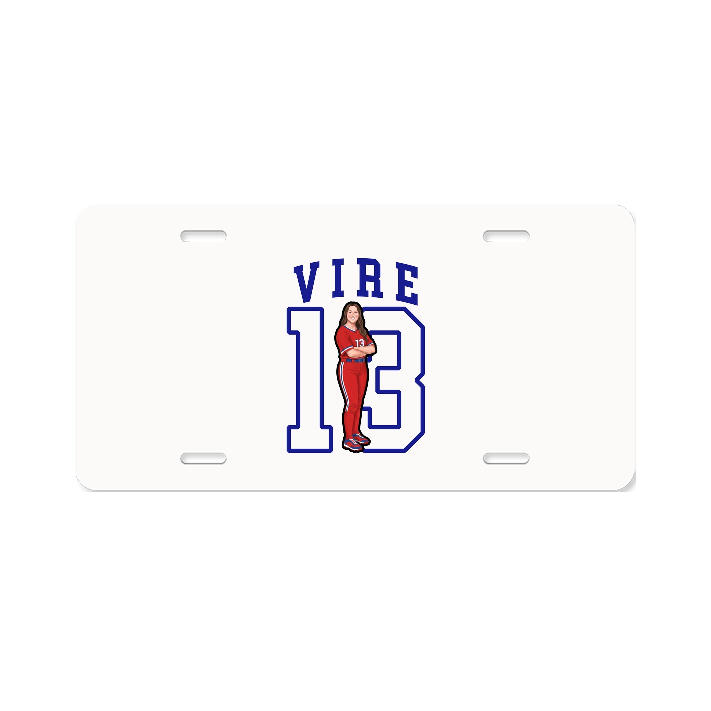 License Plate — Shirsey in Classic