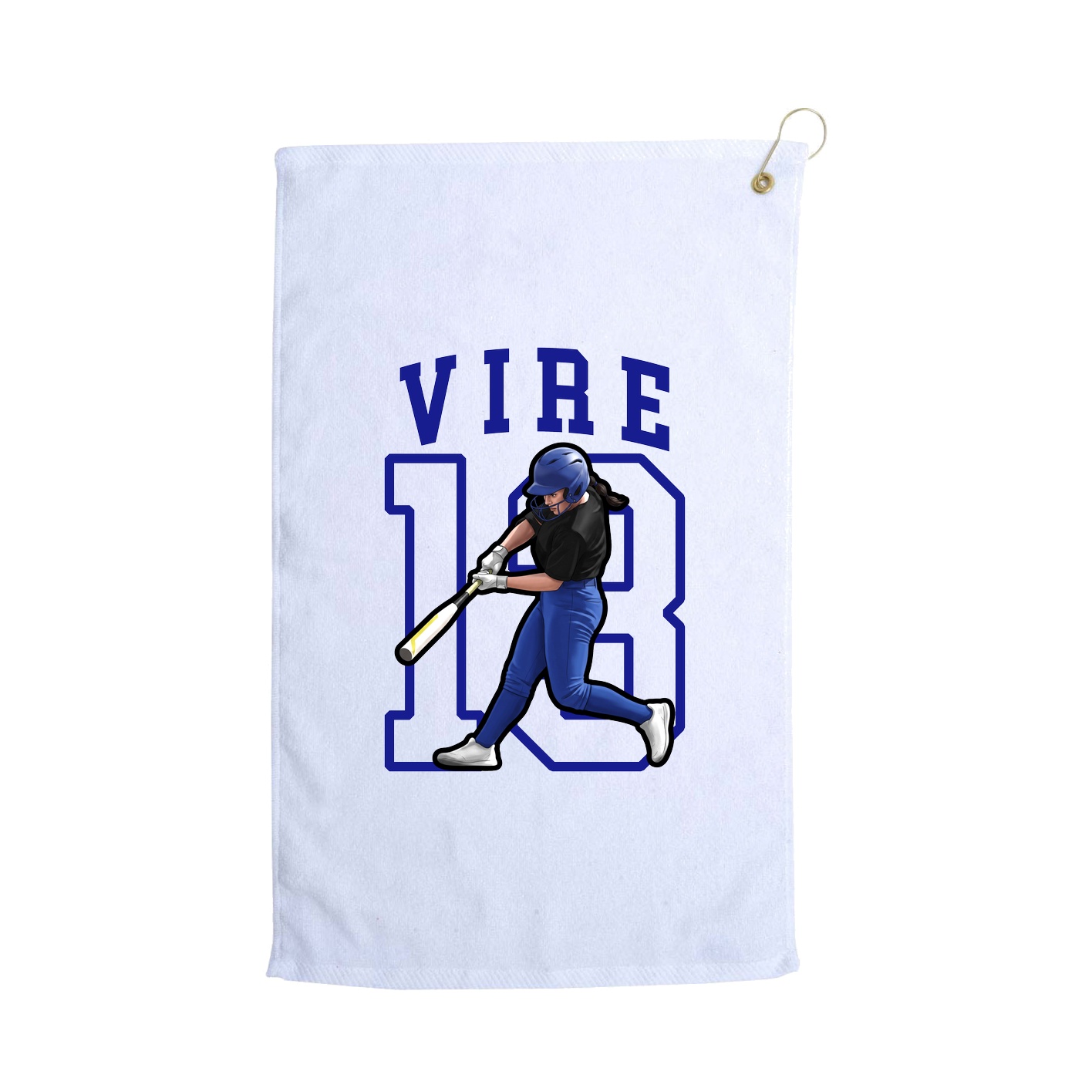 Golf Towel — Shirsey in White