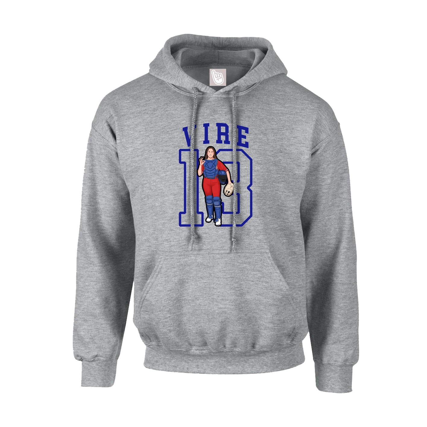 Youth Hoodie — Shirsey in Grey
