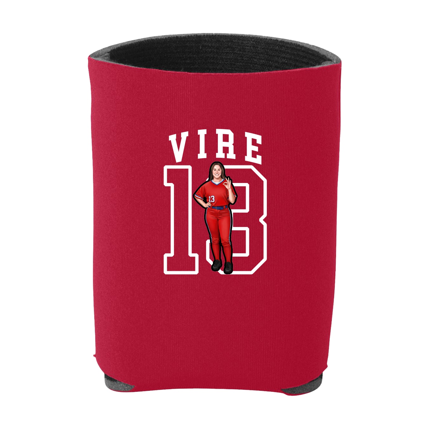 Can Holder — Shirsey in Red