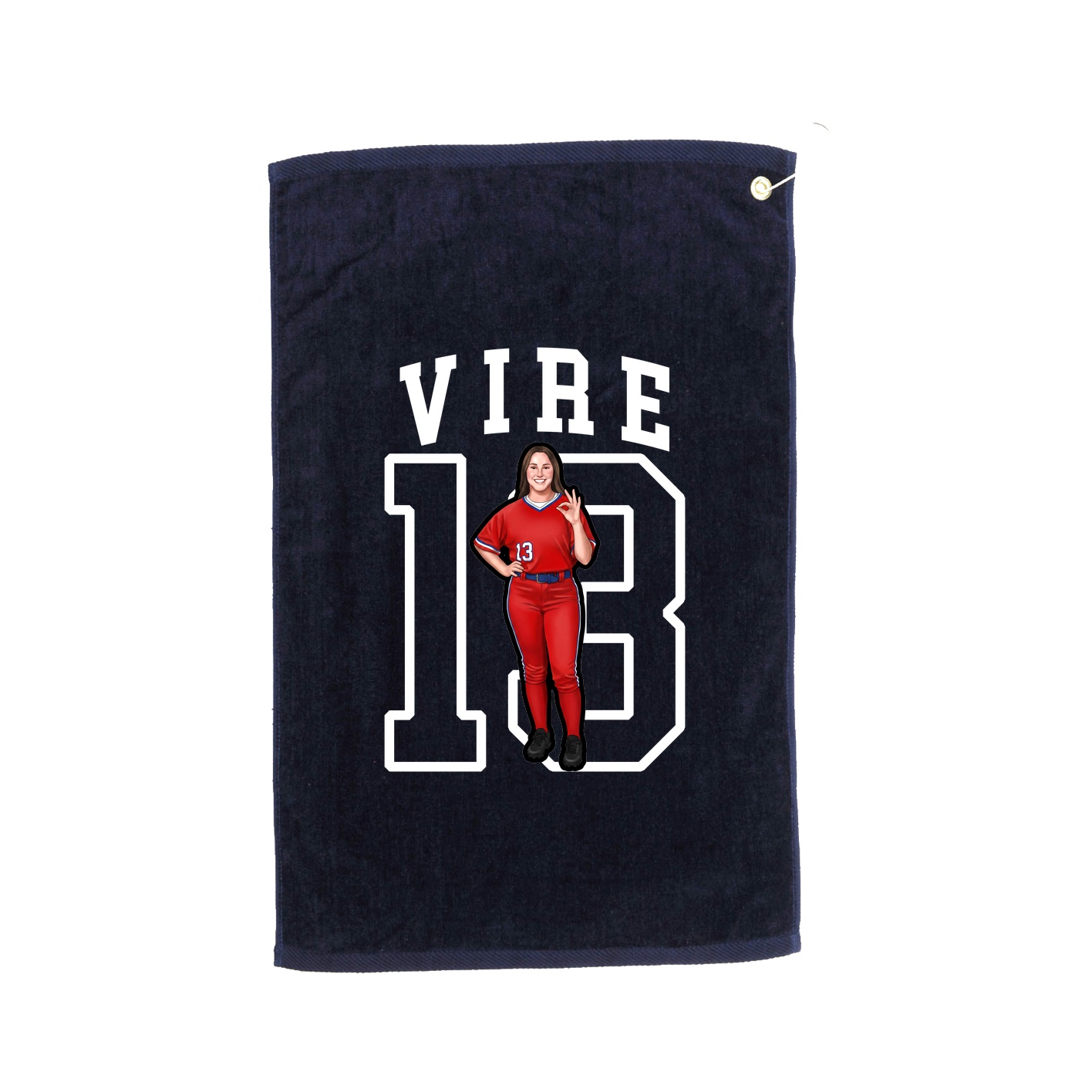 Terry Velour Golf Towel