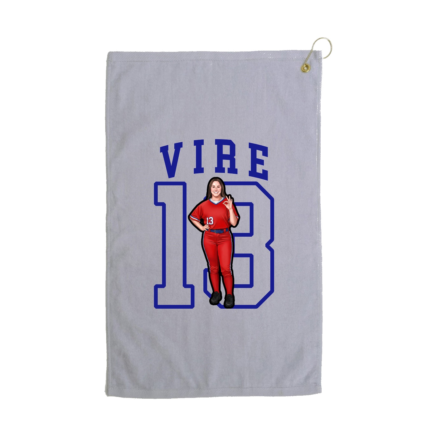 Golf Towel — Shirsey in Grey