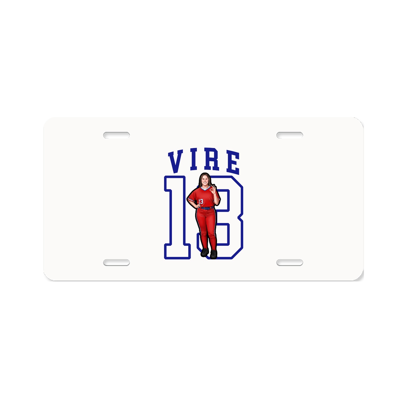 License Plate — Shirsey in Classic