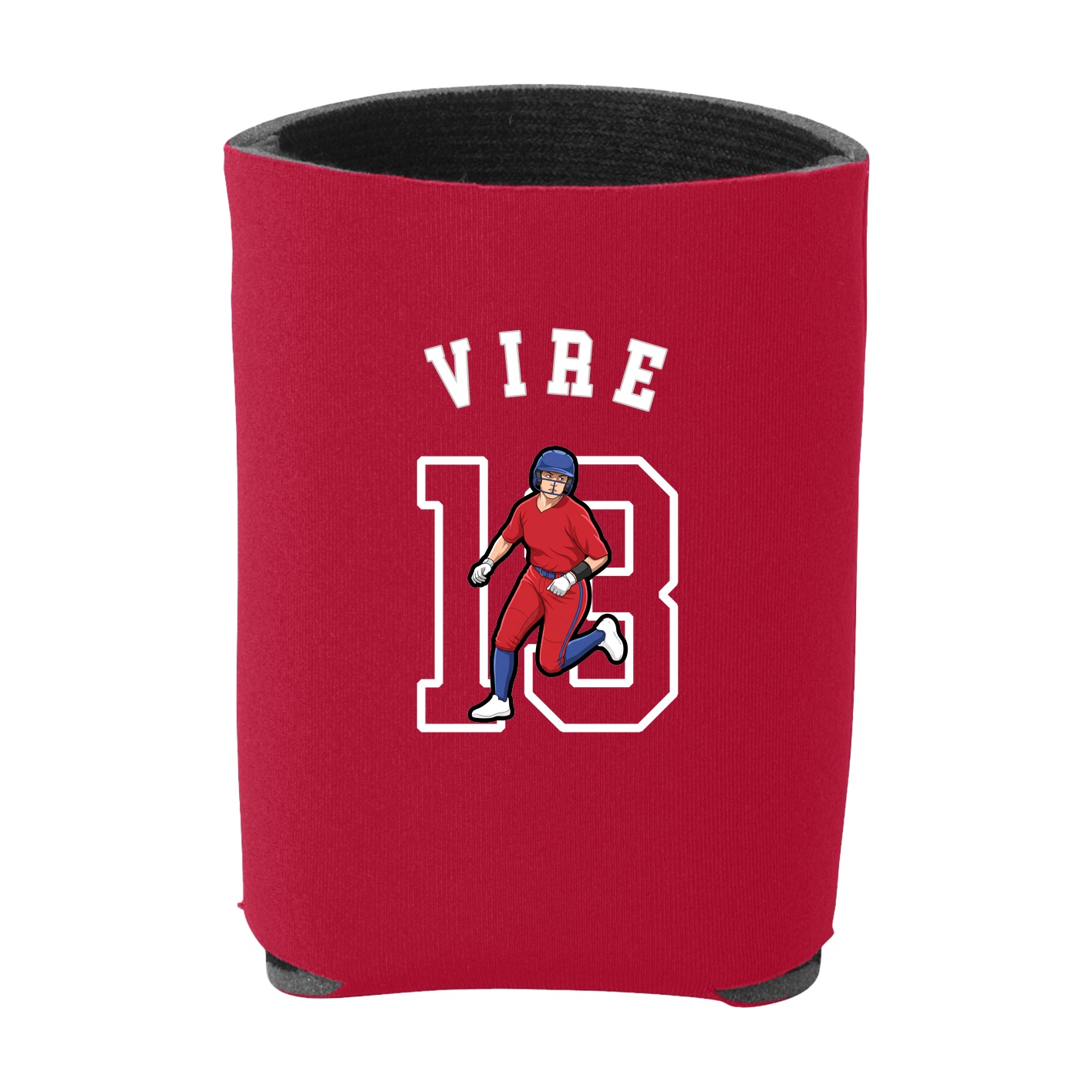 Can Holder — Shirsey Arch in Red