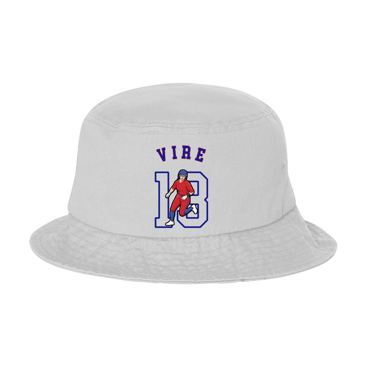 Bucket Cap — Shirsey Arch in White