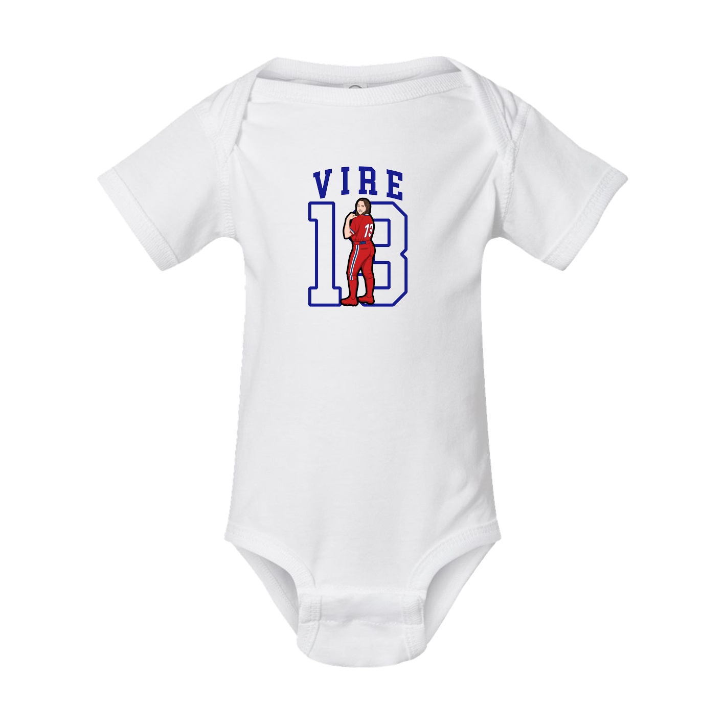 Baby Onesie — Shirsey in White