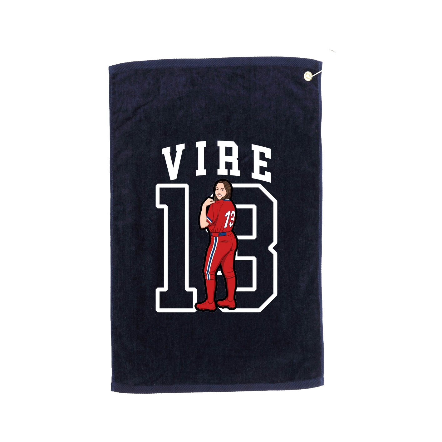 Golf Towel — Shirsey in Navy