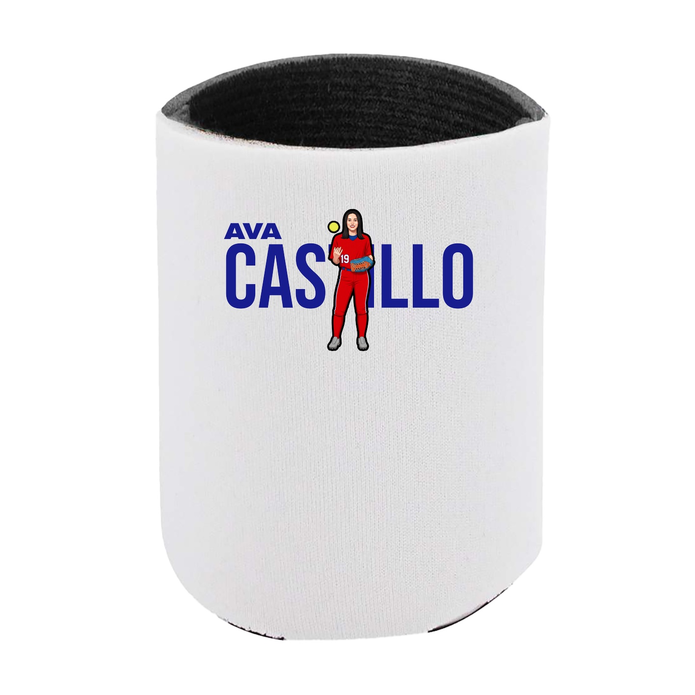 Can Holder — Player Name in White