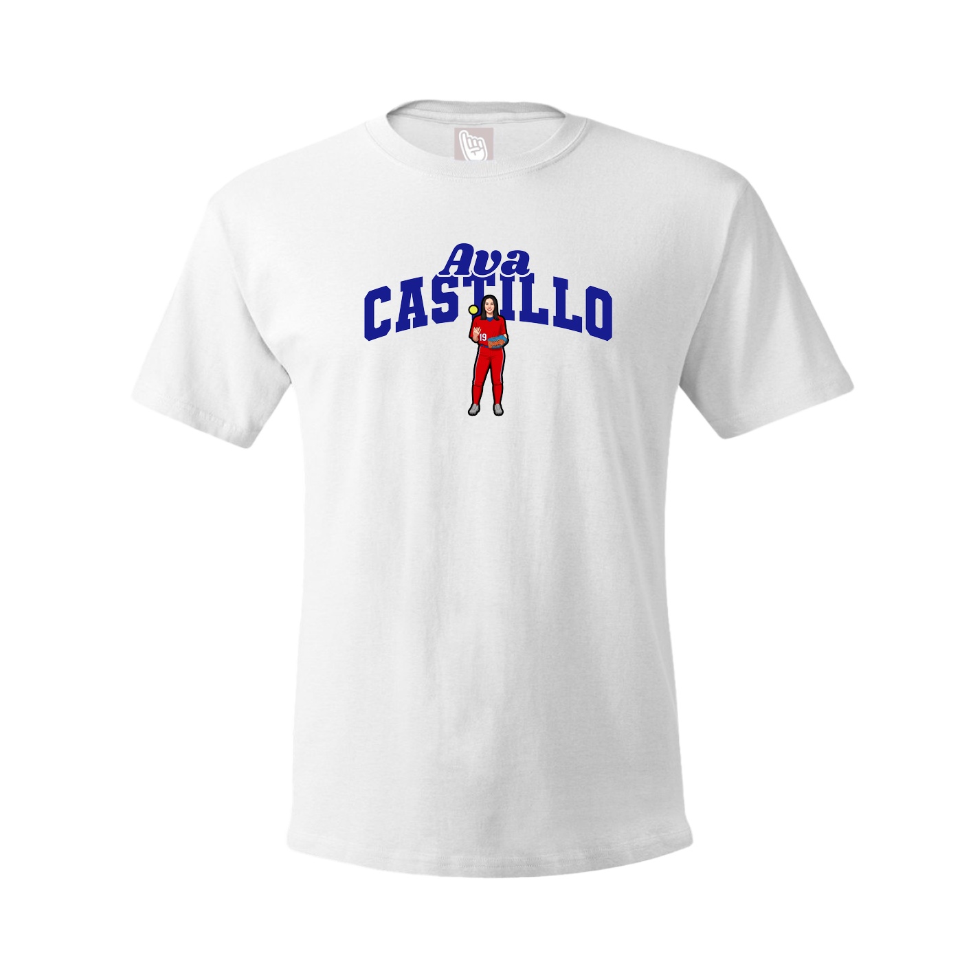 Youth Tee — Signature Arch in White