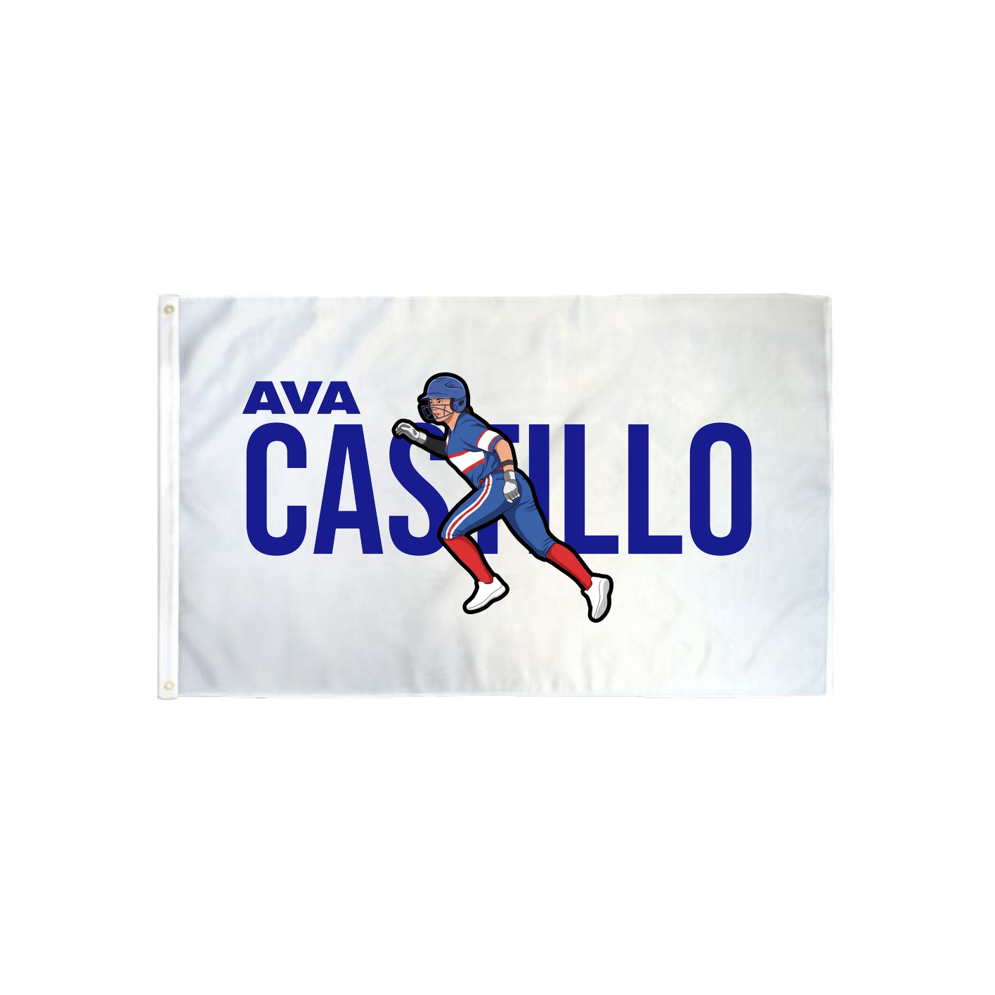 3x5 Flag — Player Name in Classic