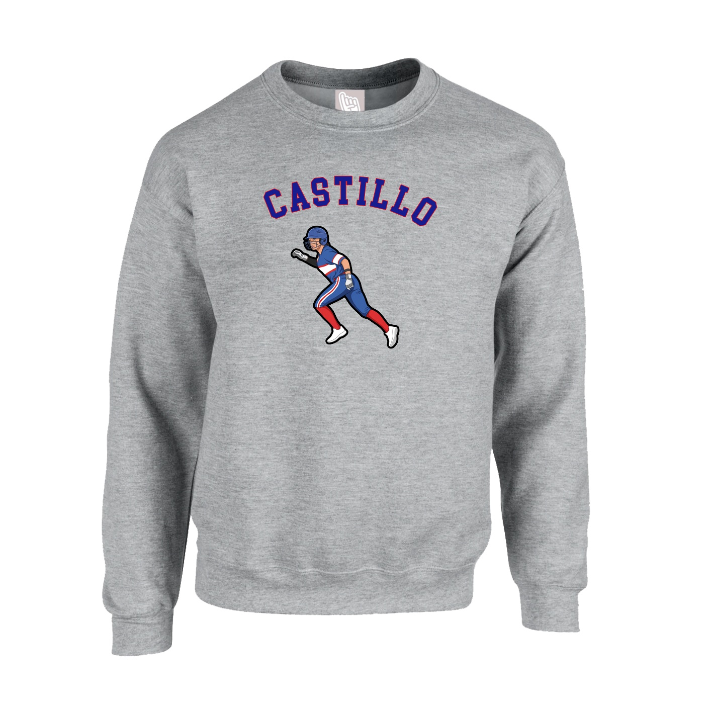 Fleece Crew — Shirsey Arch in Grey
