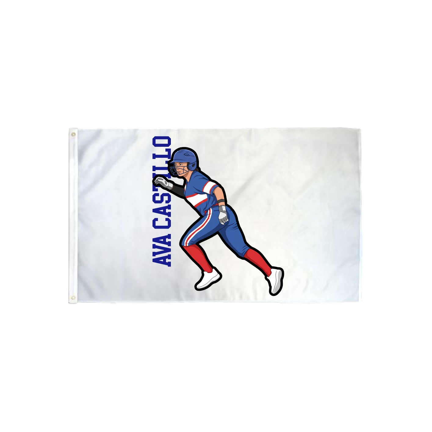 3x5 Flag — Name Vertical in Classic