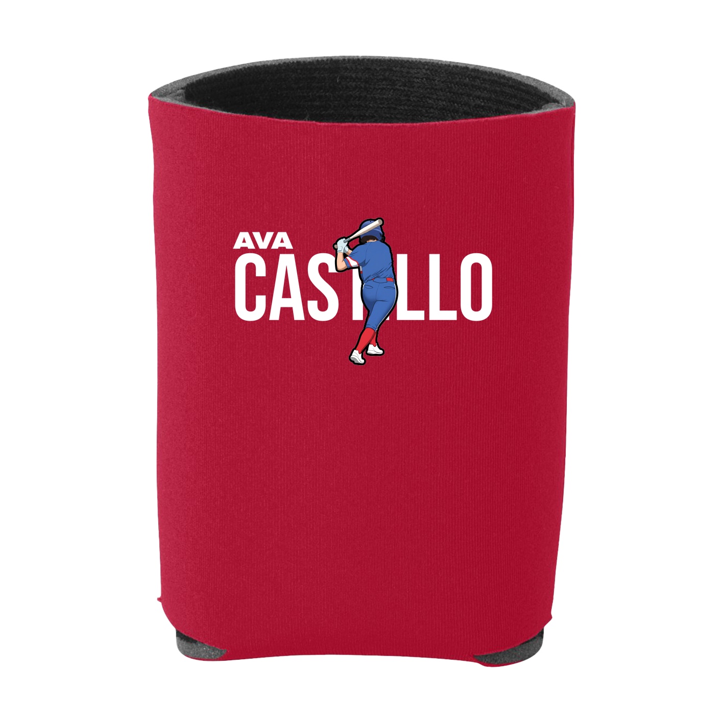 Can Holder — Player Name in Red