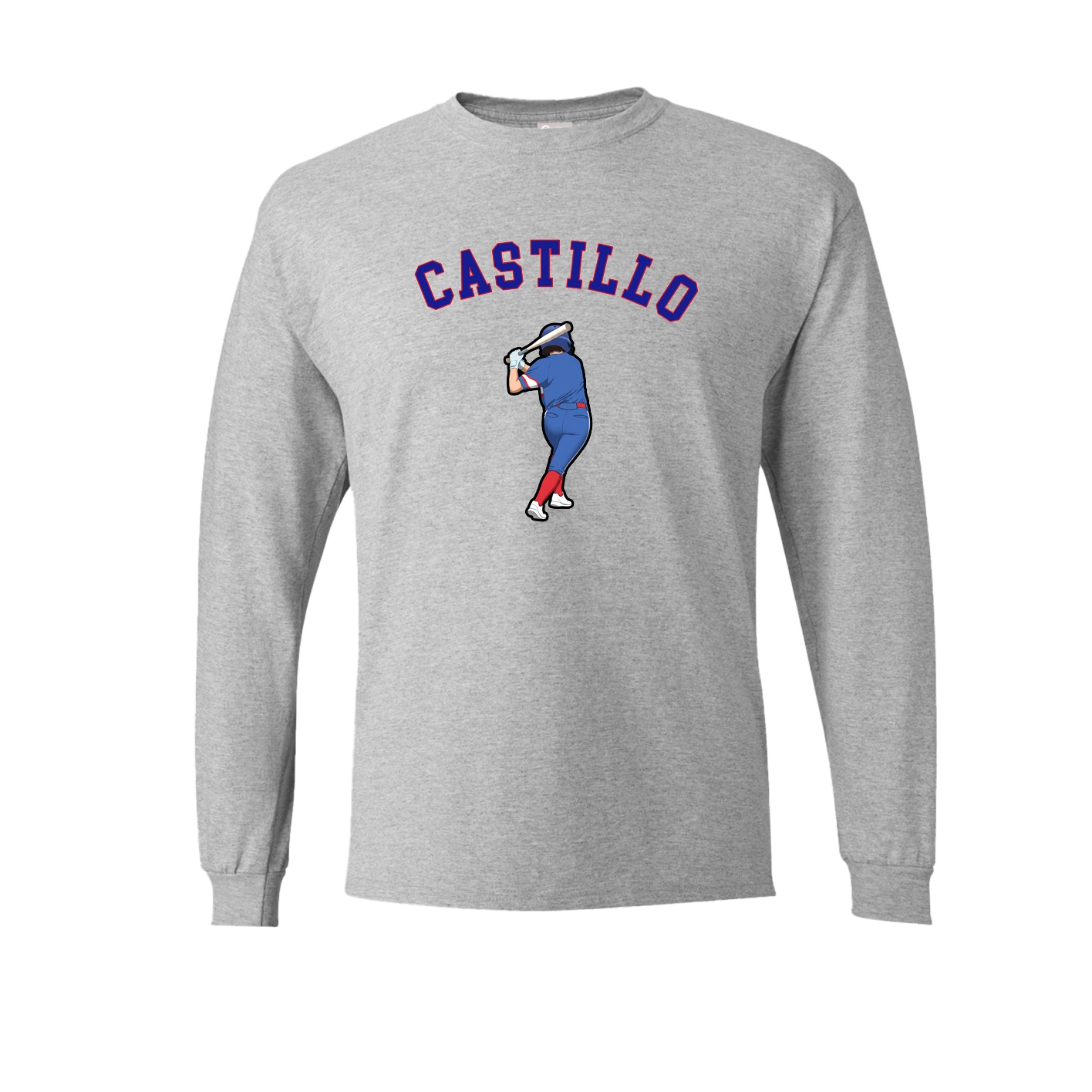 Long Sleeve Tee — Shirsey Arch in Grey