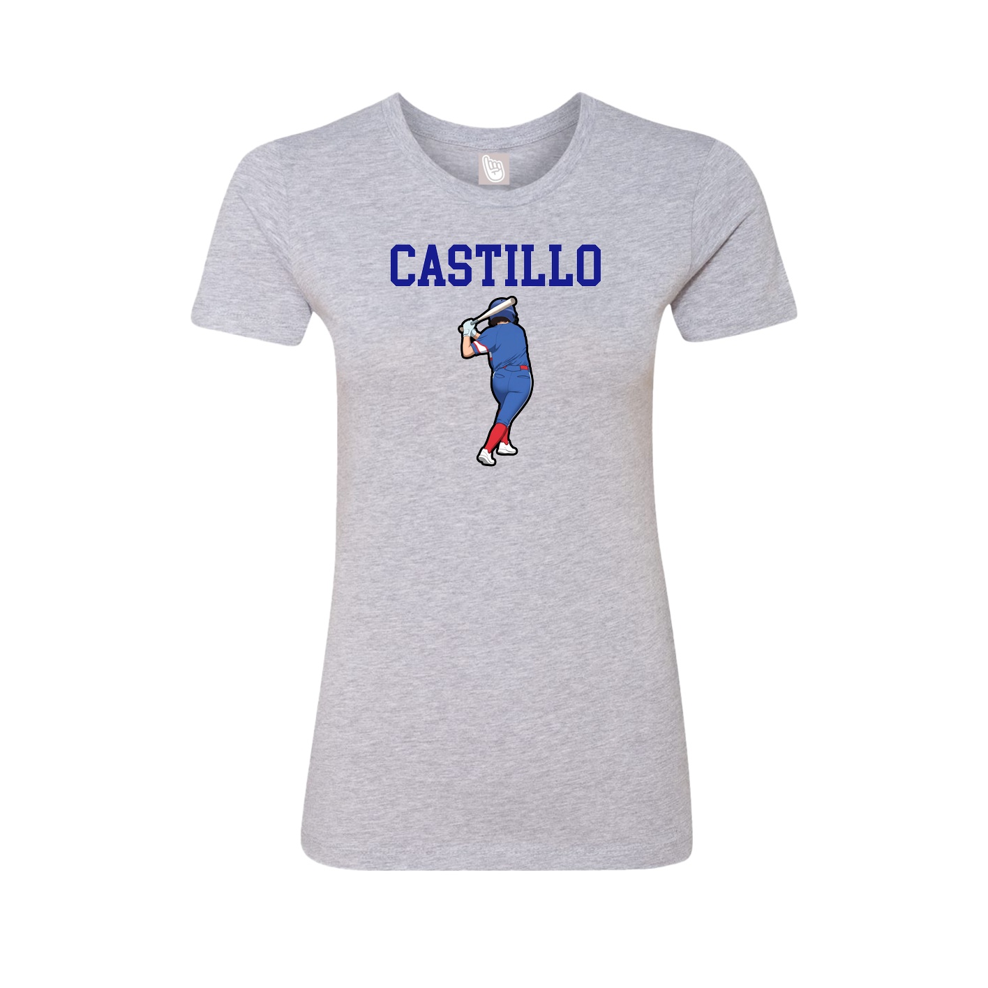 Fitted Women's Tee — Shirsey in Grey