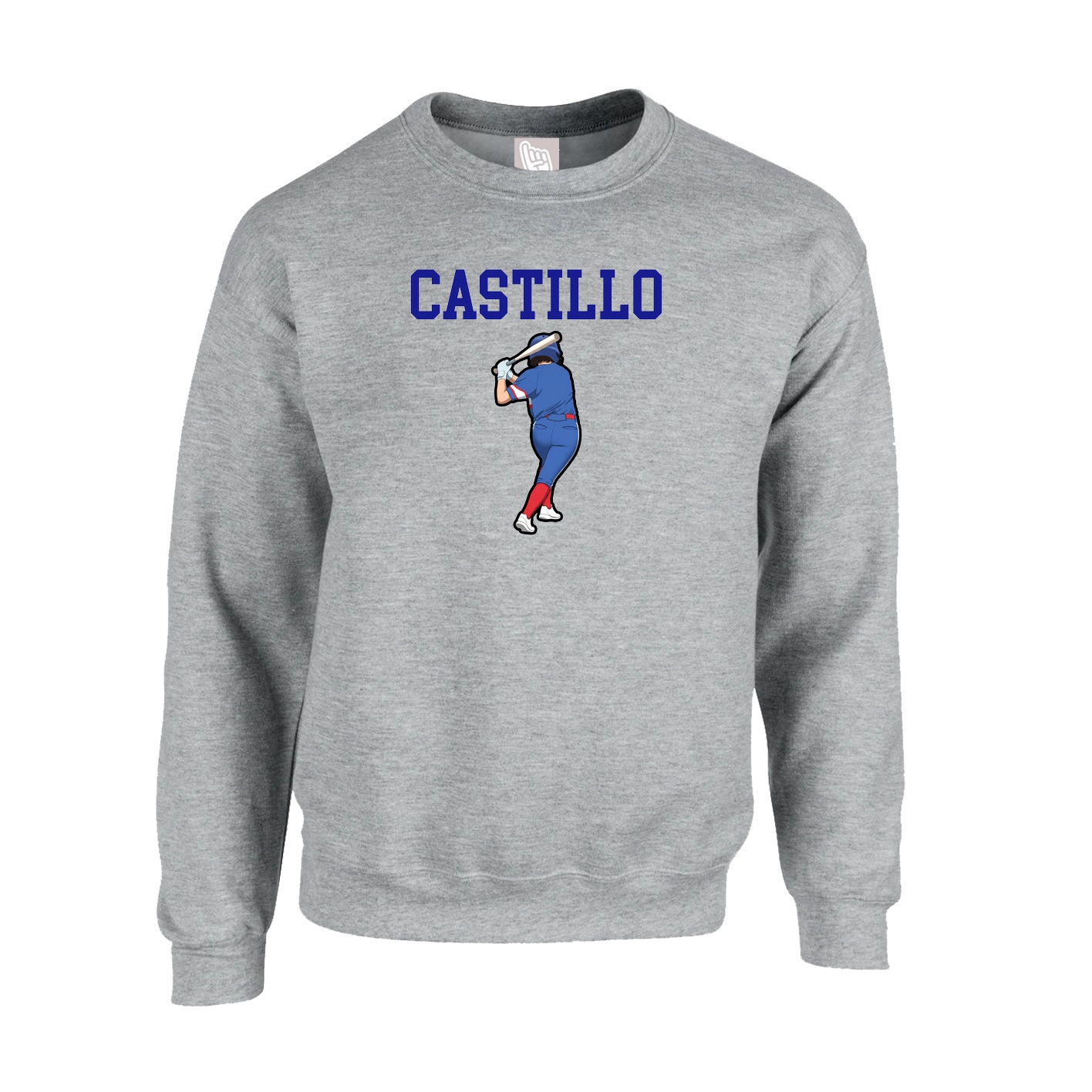 Fleece Crew — Shirsey in Grey