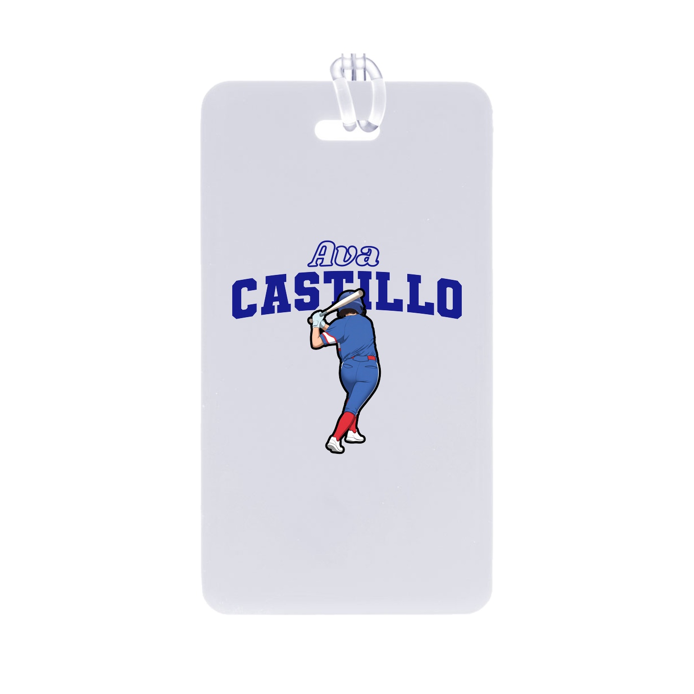 Bag Tag — Name Arch in Classic