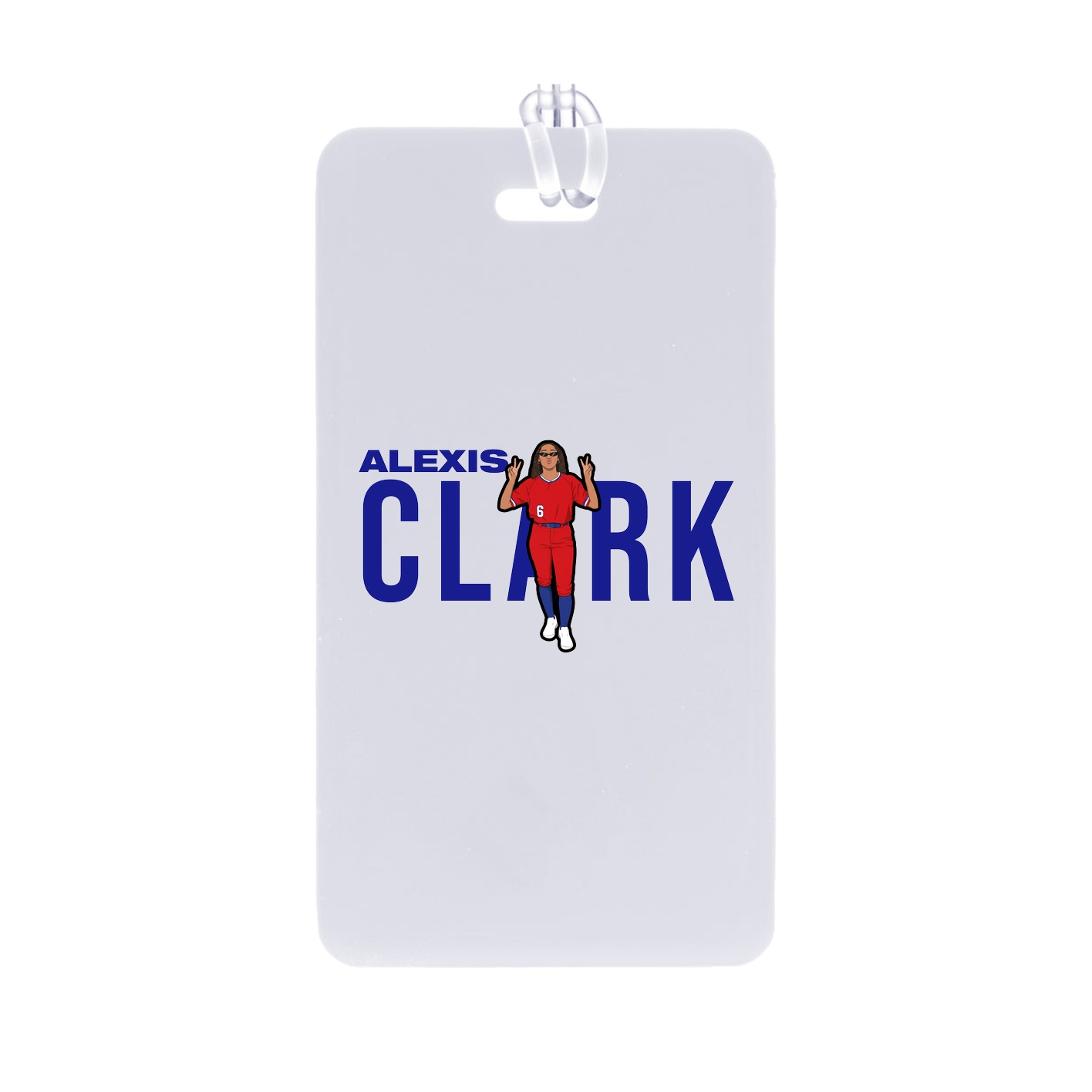 Bag Tag — Player Name in Classic