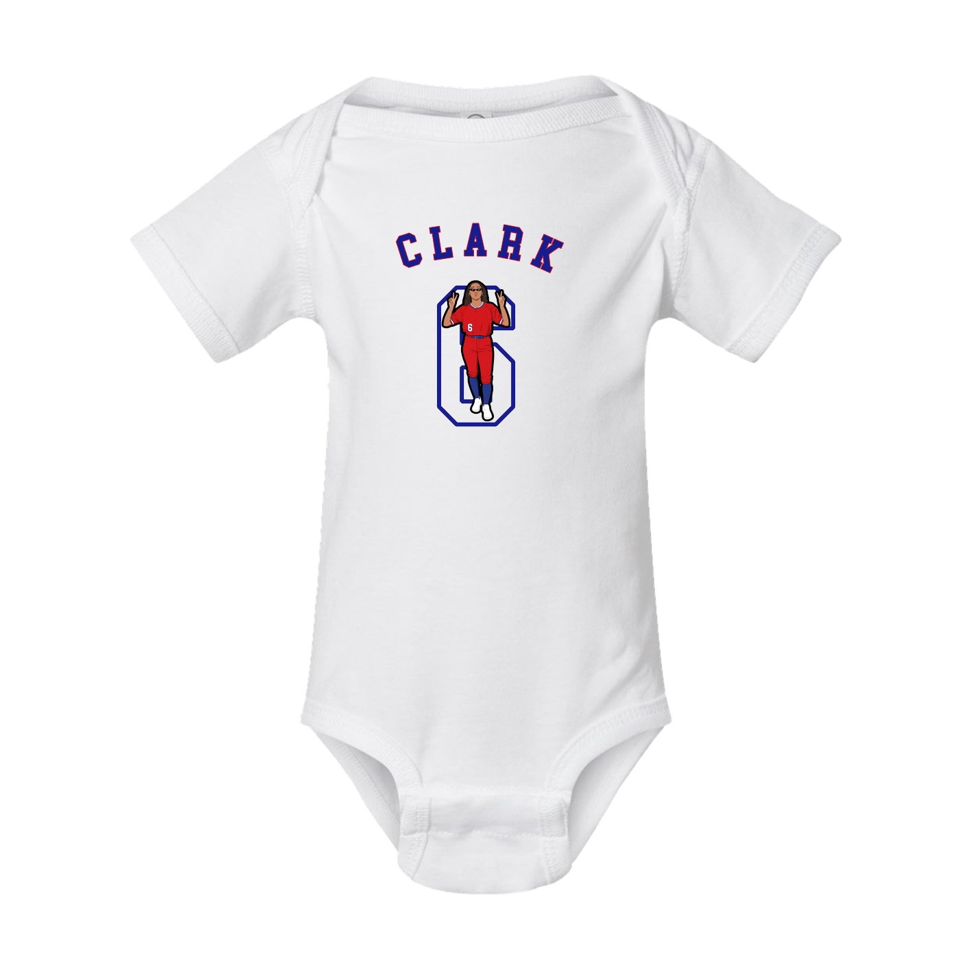 Baby Onesie — Shirsey Arch in White