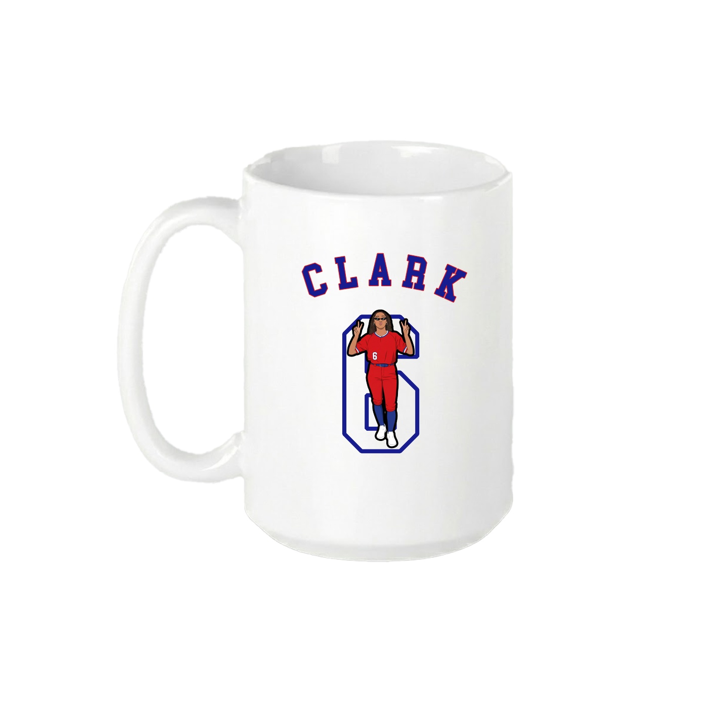 15oz Coffee Mug — Shirsey Arch in White