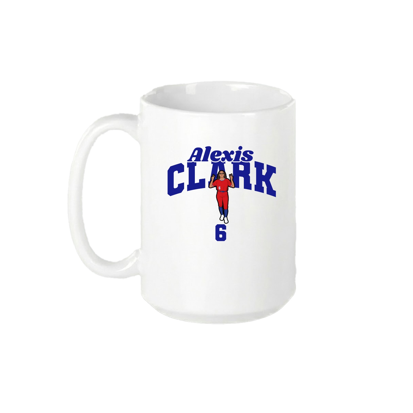 15oz Coffee Mug — Signature Arch in White
