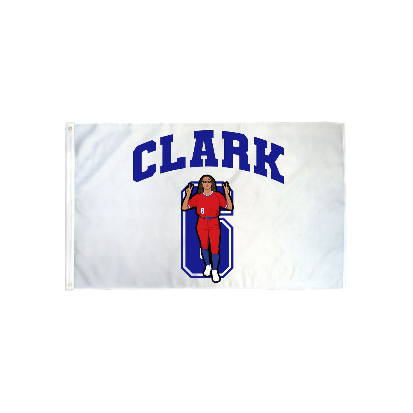 3x5 Flag — Number in Classic